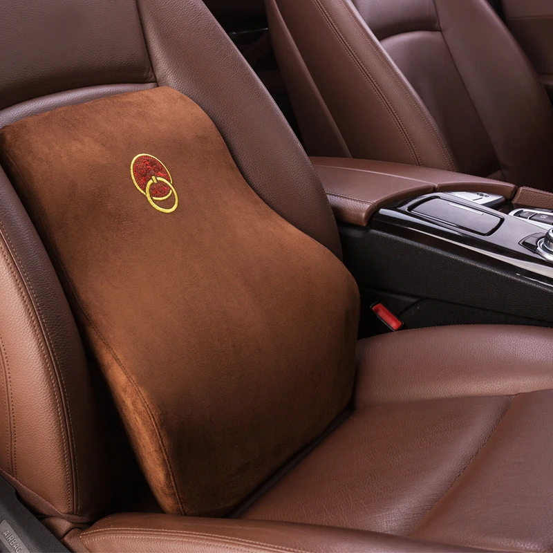 Forbell замшевый тканевый Поясничный поддерживающий хлопковый автомобильный