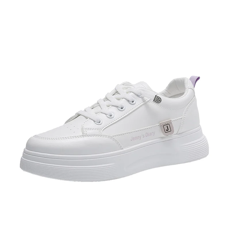 Han edition white shoe female ins tide fall 2021 new higher running breathable leisure Q103 sandals female students