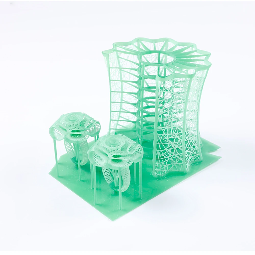 3D-принтер NOVA3D 405 нм УФ-смола прозрачный зеленый материал LCD DLP УФ чувствительный