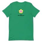 Футболка унисекс bпии сражение за остров мечты с цветами SS, зеленая, синяя или белая