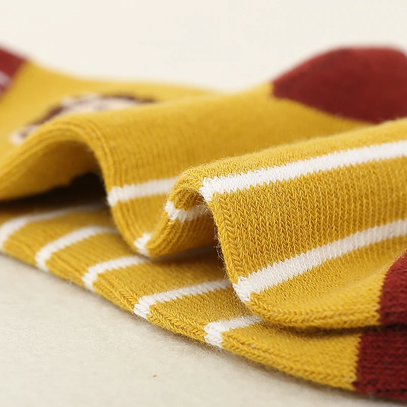 5 пар детские зимние теплые носки для мальчиков и девочек милые мягкие в полоску с