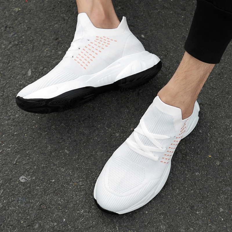 

Men's Athletic Shoes Breathable Men's Sneakers Zapatillas Transpirables Running Shoes Mesh Sports