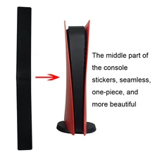 Hot Custom Design Middle Part of Console Vinyl Stickers for Play station 5 PS5 Pro Disc Version Controller Shell Games Case