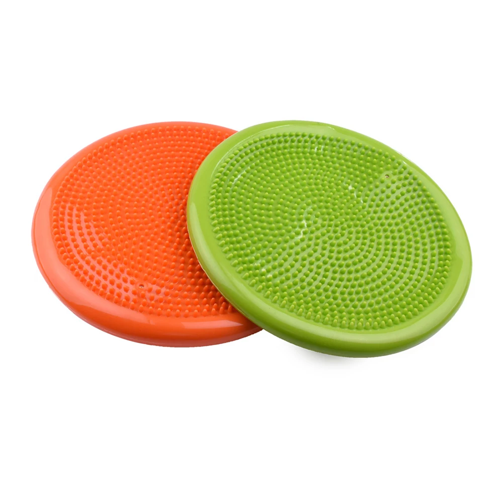 

Yoga Balls Massage Pad Wheel Stability Balance Disc Cushion Mat Fitness Exercise Training ball