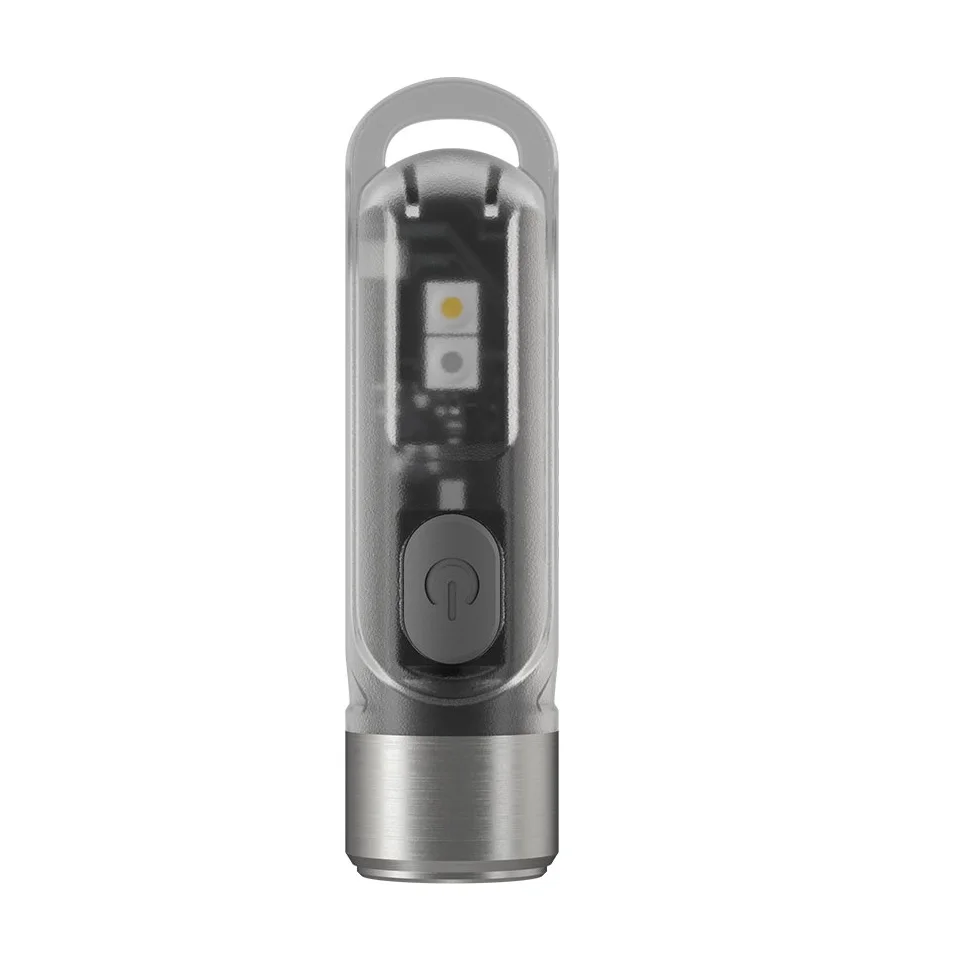 NITECORE TIKI LE мини фонарик P8 CRI белый + Ультрафиолетовый светодиодный брелок с USB