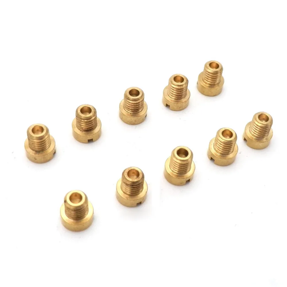 10 Pieces 5mm Main Jet M5 Jets for Dellorto Carburetor SHA PHBG NC T5 JNC Tomos A35 Targa LX Sprint Size from 40 to 200 images - 6