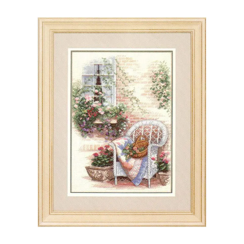 Кресло качалка Fishxx C154 комплект для вышивки крестиком садовое кресло домашний