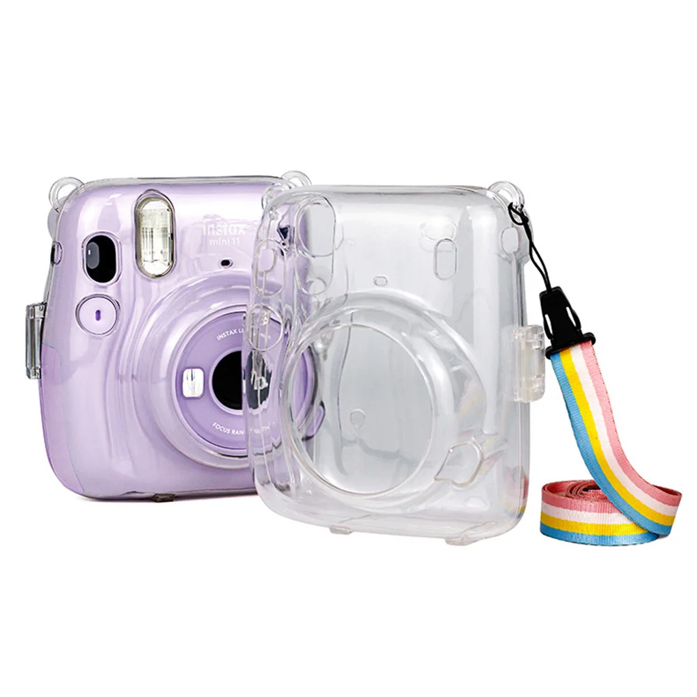 Подходит для Polaroid Instax Mini11 Прозрачный чехол хранения и коробка ПК с кристаллами