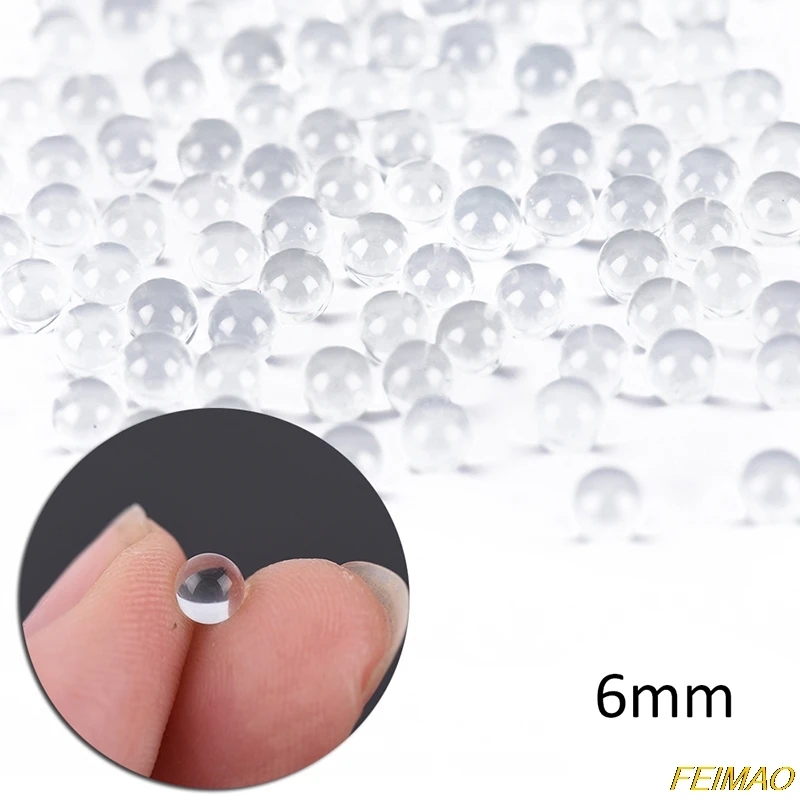 Высокое качество 100 шт. Прозрачный 6 мм карман на открытом воздухе охотничья