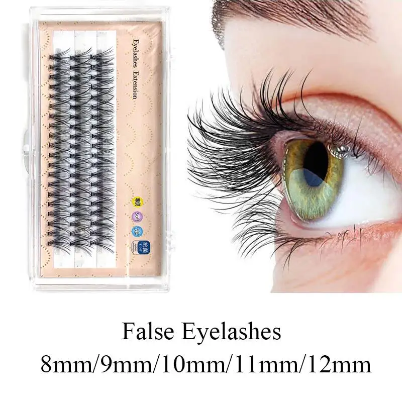

20D/30D Mink Super Cluster Eyelash Extension Natural 3D Russian Volume Faux Eyelashes Individual Lashes Makeup Cilia Thick Cilia