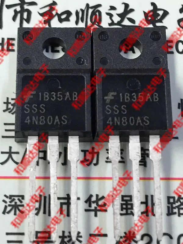 

10 шт./лот SSS4N80AS new spot TO-220F 800V 2.8A