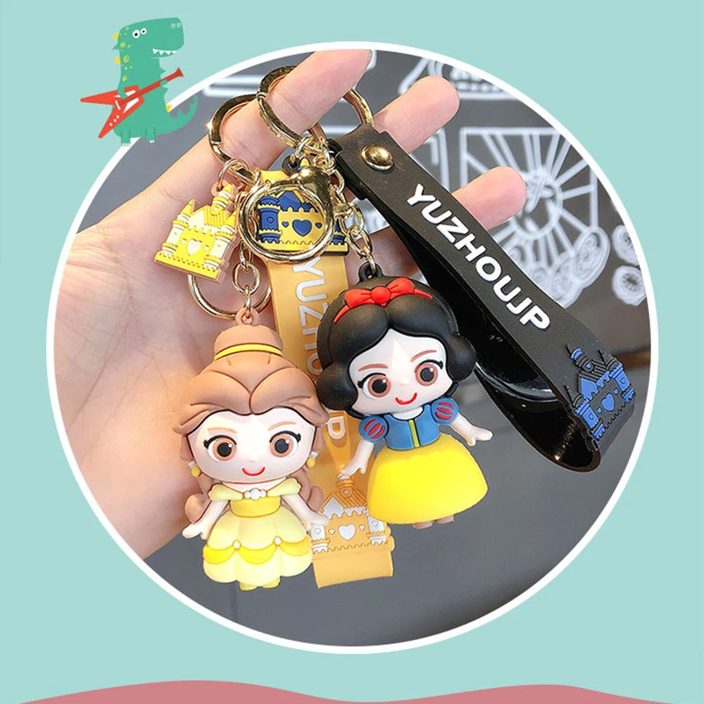 Брелок для ключей Холодное сердце Disney милая мультяшная аниме фигурка модель