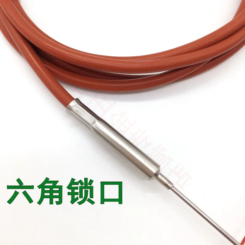 Высокая точность Ультра-тонкая pt100 platinum тепловое сопротивление зонд диаметр 1 5 мм