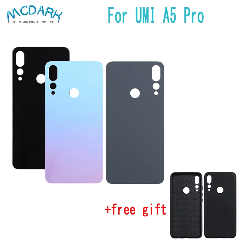 Батарея задняя крышка для UMI A5 Pro Стекло чехол мобильный телефон Запчасти авто