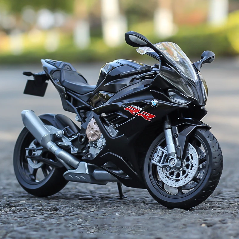 Модель мотоцикла BMW S1000RR 1/12 из сплава литой под давлением Коллекция игрушечных