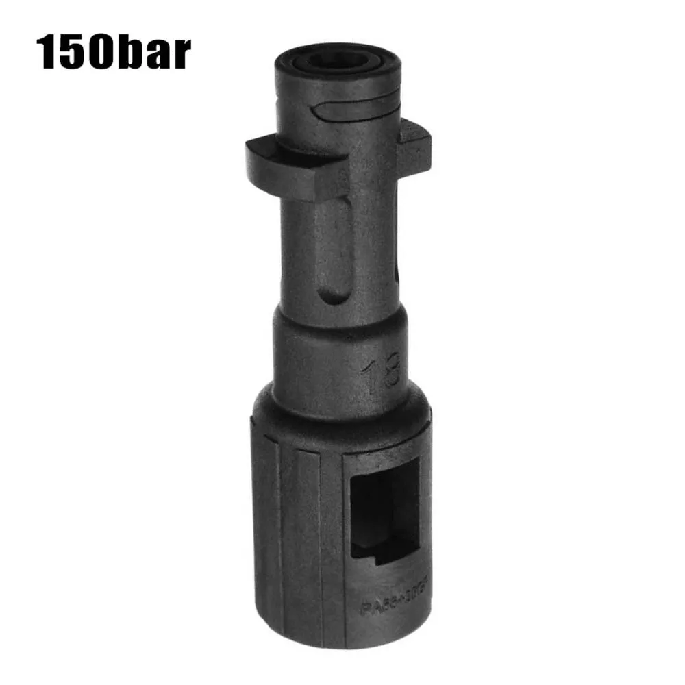 

For Lavor 1 x Nilfisk Adapter To Karcher Pressure Washer Black 150bar Yard