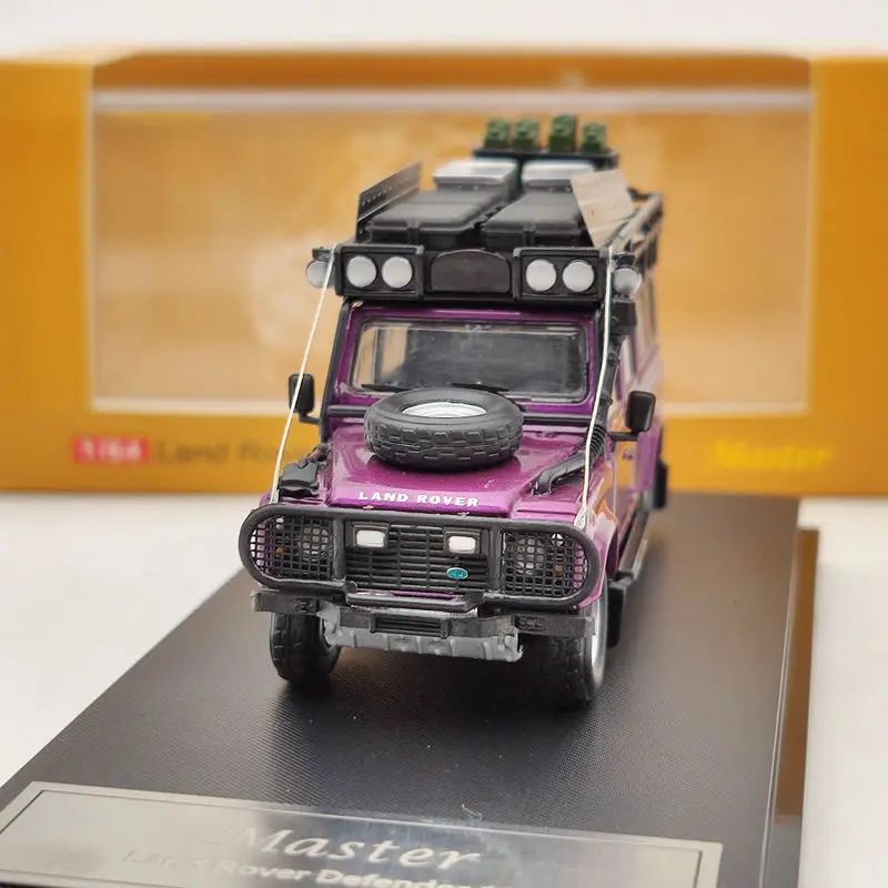 Мастер 1:64 для Defender 110 модели литья под давлением игрушечный автомобиль с сумкой