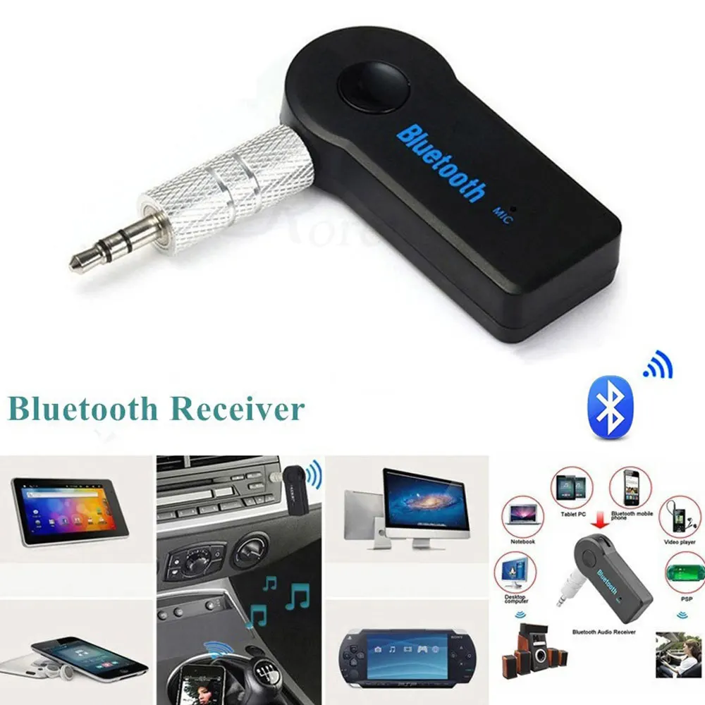Беспроводной Bluetooth Автомобильный приемник 4 1 адаптер 3 5 мм разъем аудио