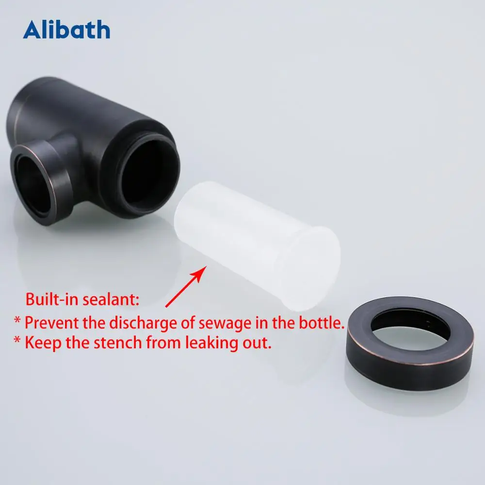 Латунная ловушка для бутылок раковины ванной комнаты|Ситечко раковины| |