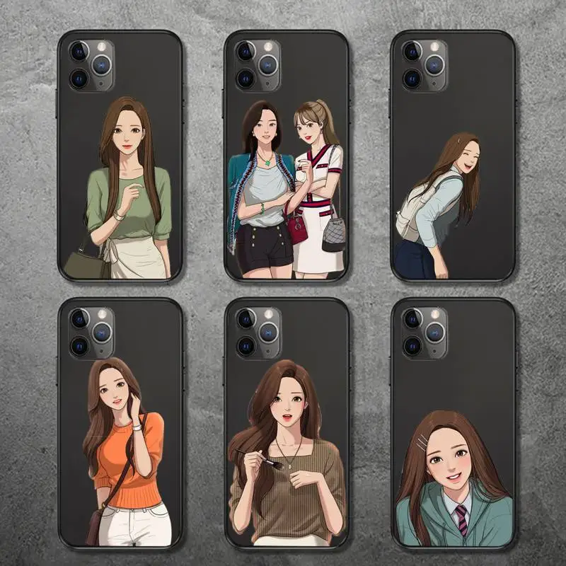 

Anime Version of Korean Drama Phone Case for iPhone 13 12 11 mini pro XS MAX 8 7 6 6S Plus X 5S SE 2020 XR