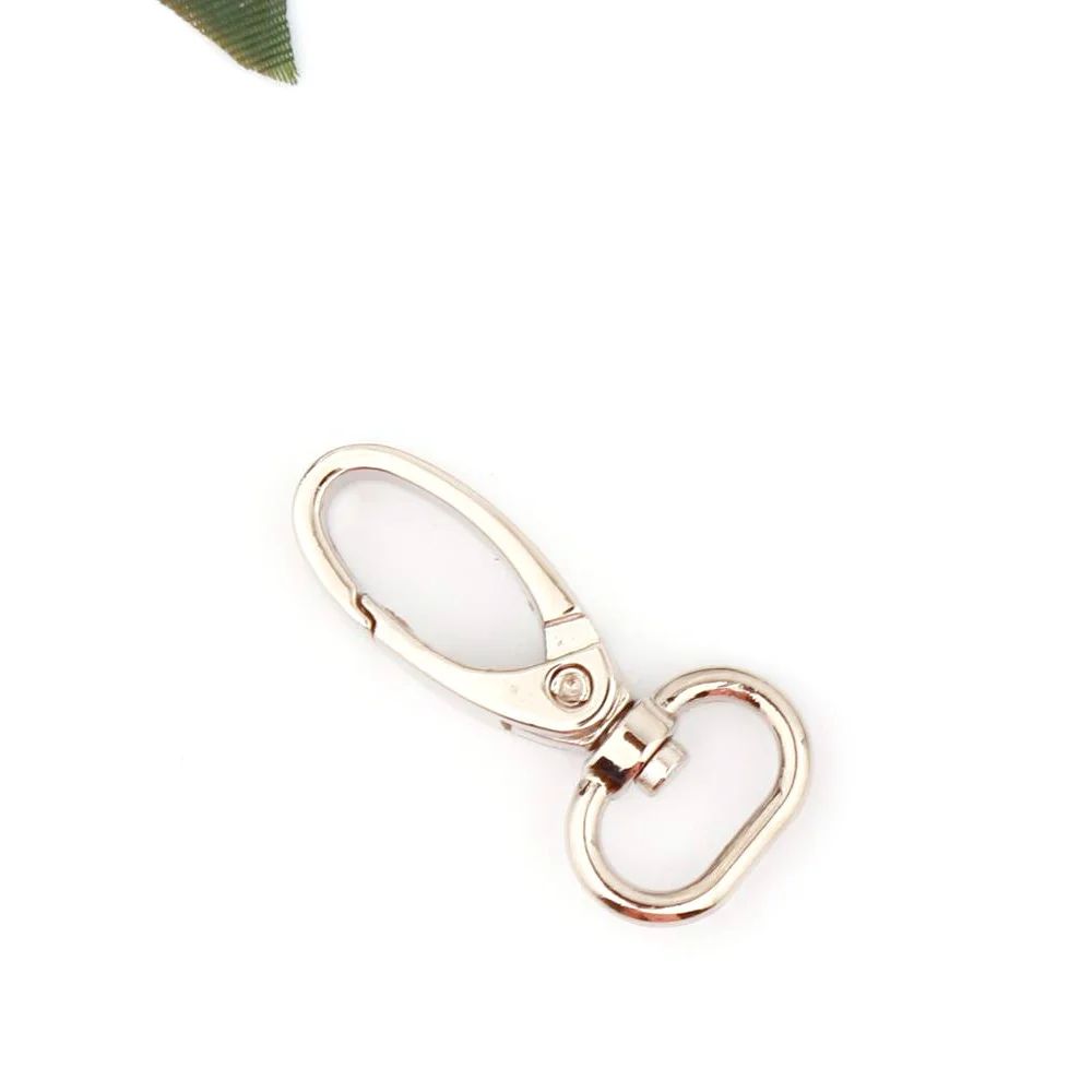 10 шт. 16 мм Поворотная застежка металлический поворотный карабин Застежка ремешок