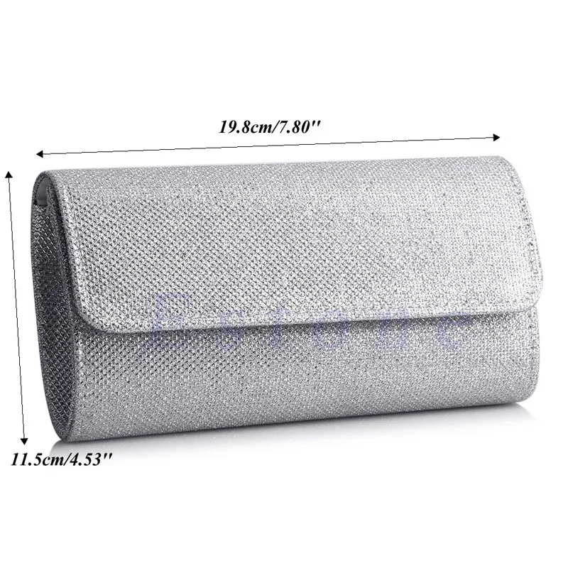 

Women's Evening clutch Shoulder Bag Messenger bag Luxury Designer Party fashion Sequin Bridal Clutch Party Prom Wedding Handbag