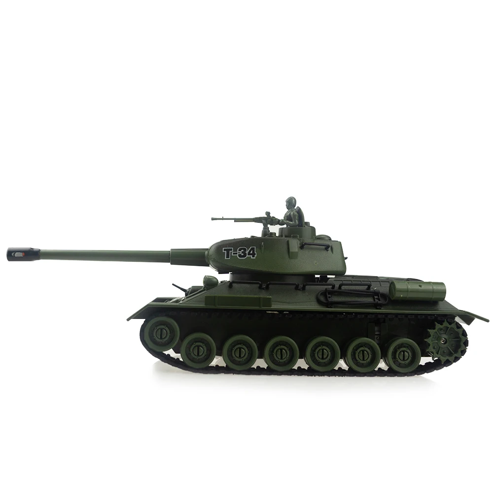 RC батальон Танк M1A2 T-34 Соединенных Штатов войны Военный боевой Запуск бункер