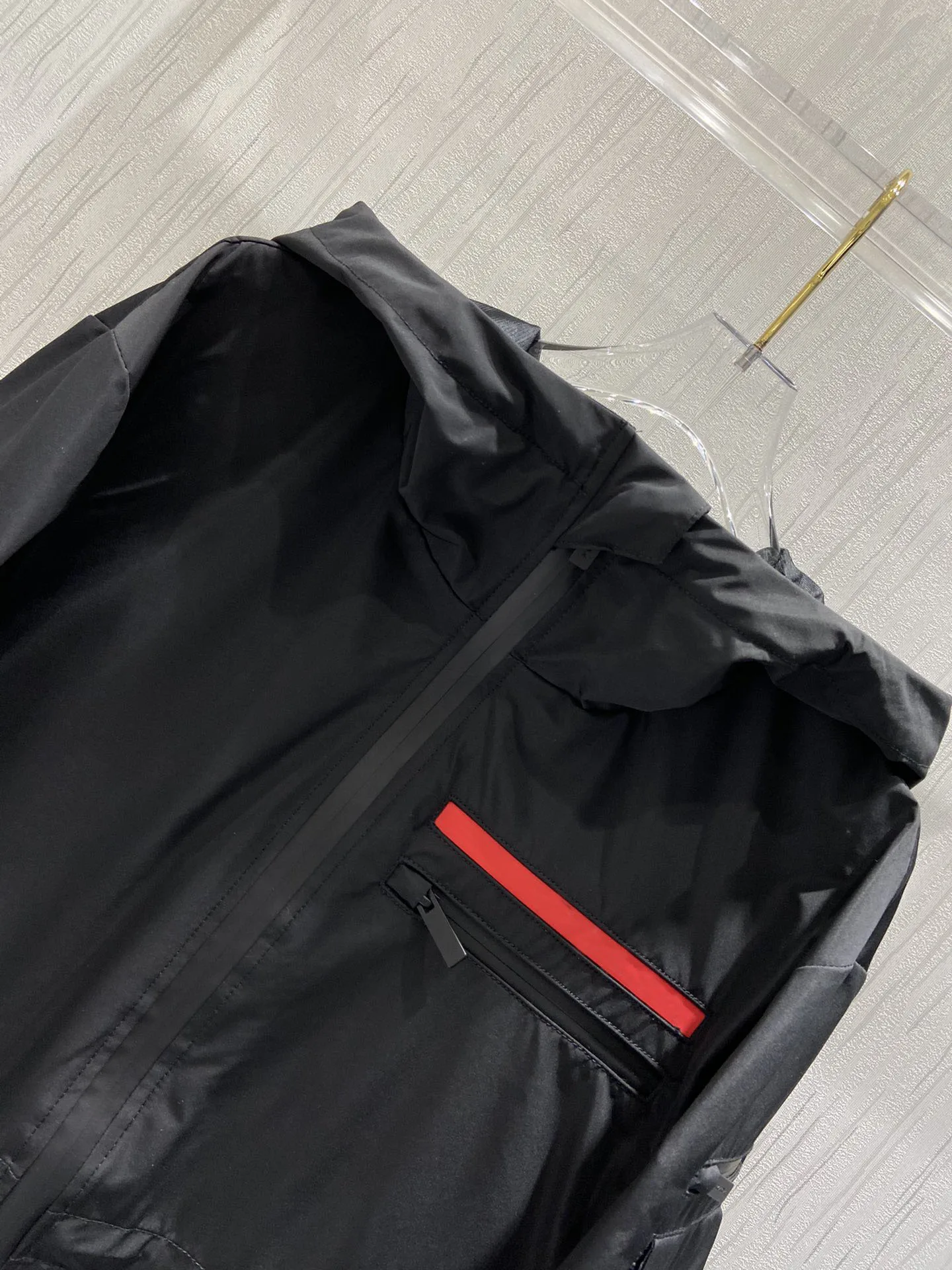 

2021 fashion ladies casual loose windbreaker with large pockets decoration windproof waterproof functional jacket high quality w