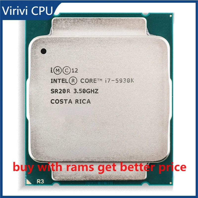 

Original Intel core processor i7-5930K 3.5Ghz 15MB 6-cores LGA2011-3 i7 5930K CPU free shipping
