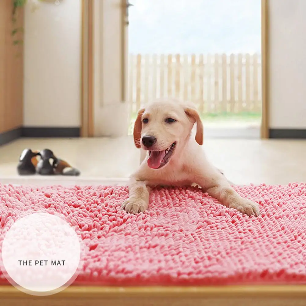 

Rectangular Non-Slip Washable Water Absorbent Bath Mat Cushion Bathroom Supplies