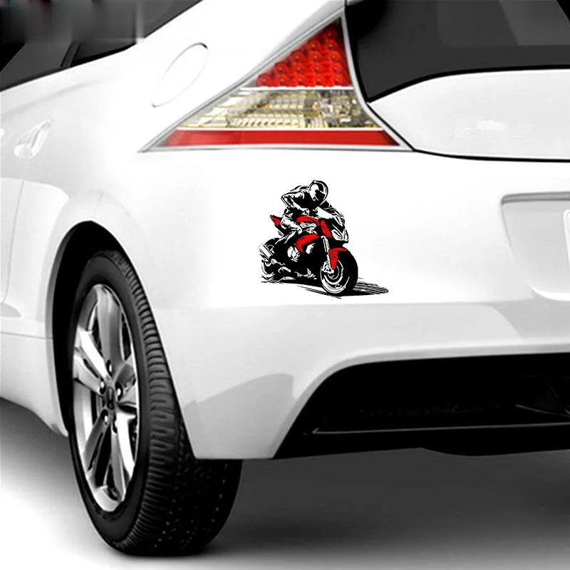 

17cmx15cm Classic motorcycle race Vinyl Car stickers Decals Motorcycle Accessories Car-Window Decorative Goods PVC