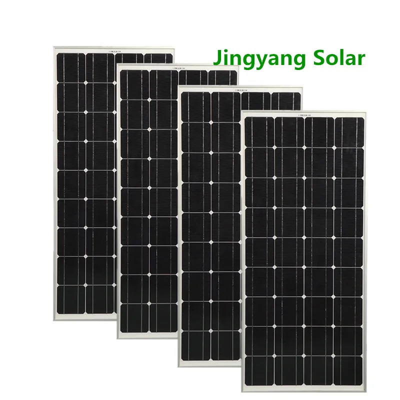 Фото Солнечные батареи JingyangSolar 100w 200w 300w 400w фотоэлектрические солнечные панели для