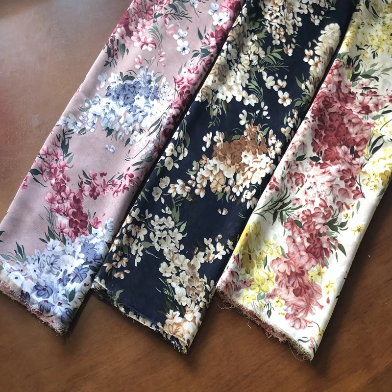 Шифоновая одежда с маленьким цветочным рисунком тонкая прозрачная шифоновая