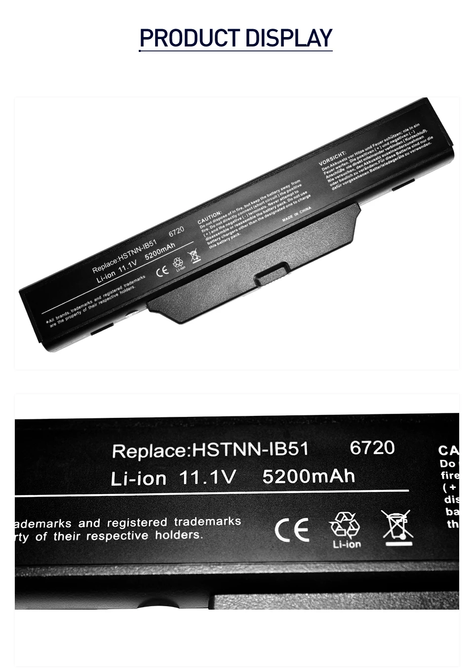 Apexway Аккумулятор для ноутбука hp COMPAQ 510 511 610 615 550 бизнес-ноутбук 6720s 6720 s/CT 6730s 6730 s/CT 6735s 6820s 6830s