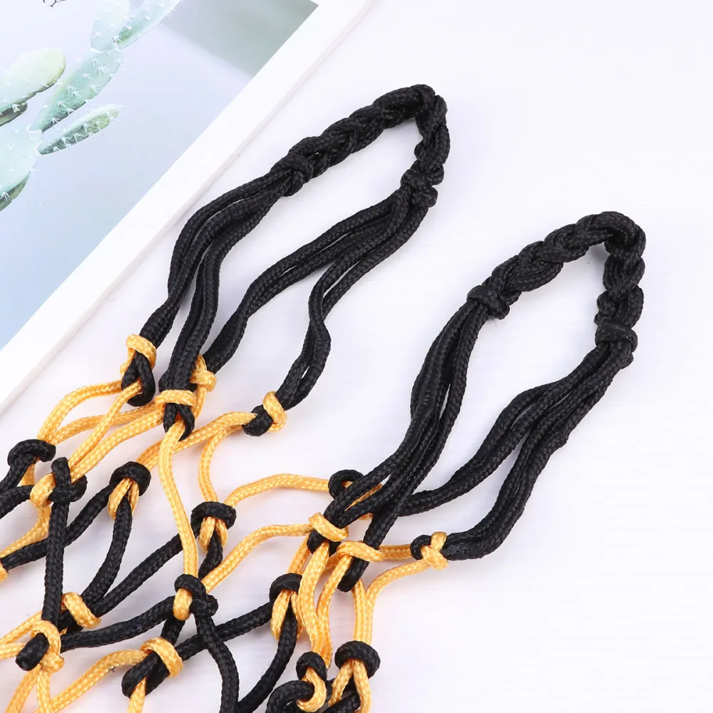 

Heavy Duty Basketball Bag Drawstring Mesh Net Nylon Soccer Carrier Mesh Net Bag Drawstring Storage Bag for Basketball Pocke