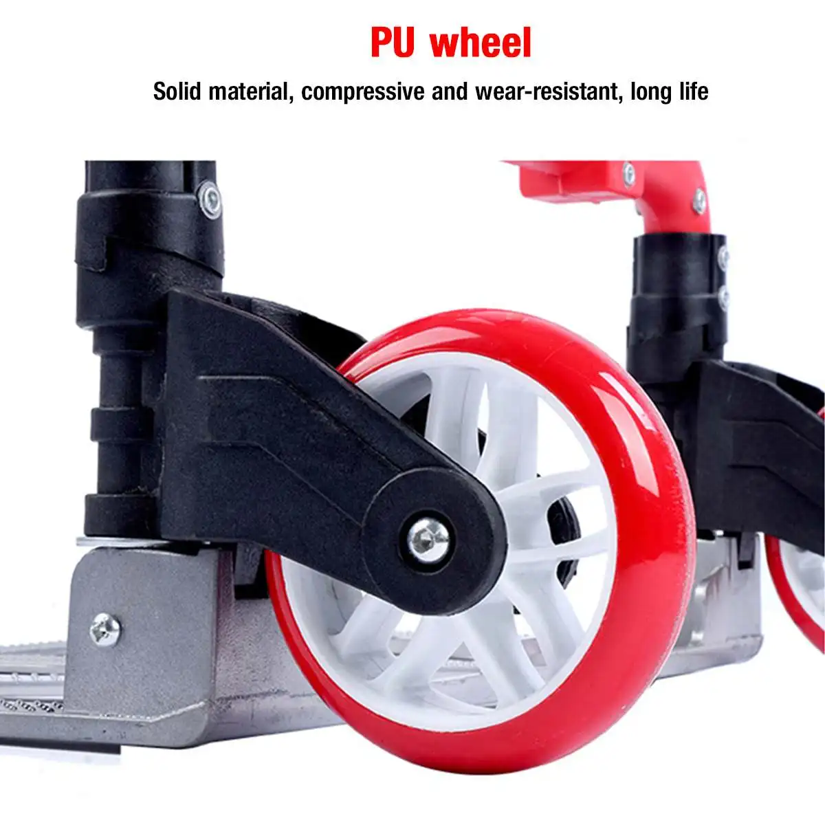 

Foldable luminum alloy Travel Luggage Cart Shopping Cart Trolley Folding 150kg for Travel Accessory Luggage Shipping Trailer