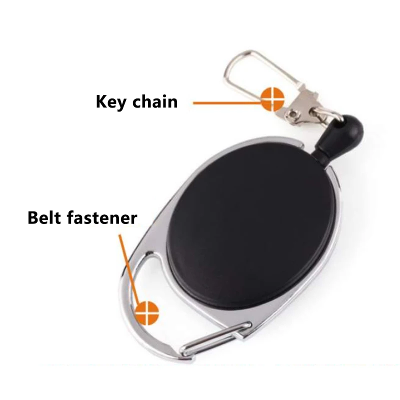 Модный брелок для кемпинга проволочный ключей в виде троса цепочка защиты от