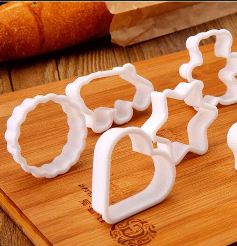 6 шт. винтажная рамка для налета животных звезда набор резки печенья Пластиковая