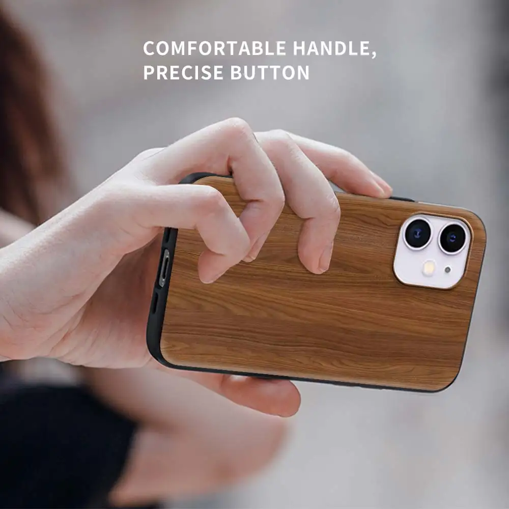 

Wood Grain Tpu Phone Case For Apple iPhone 7 11 12 Pro XR X 6 6S XS Max 5 5S 8 Plus SEF Soft Coque Mobile Cover
