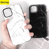 quling marble fashion for iphone 12 mini 12 for iphone 12 pro max battery case battery charger bank power case