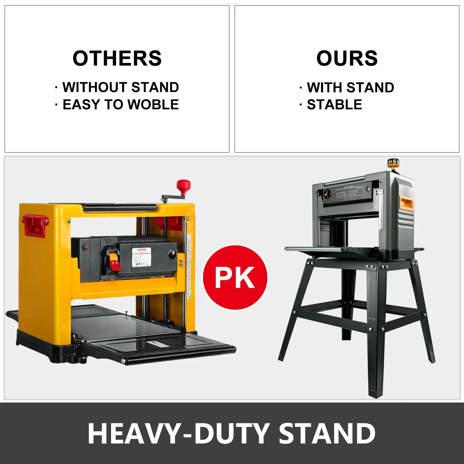 Строгального станка и рейсмусовый станок 12 5 дюйма складной 8 м/мин 2 лезвия Vevor