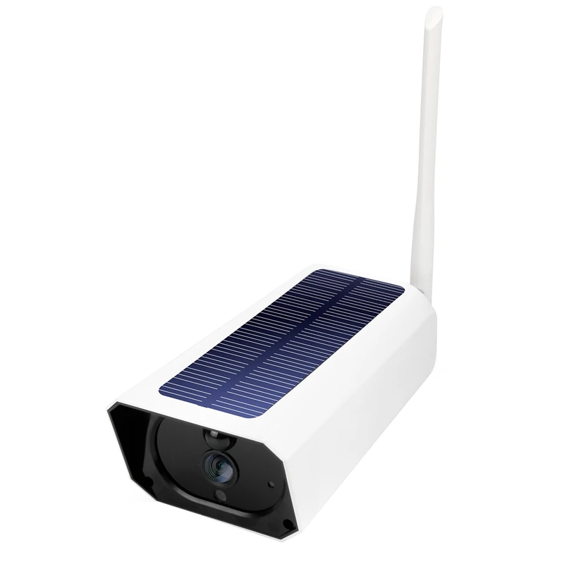 

На открытом воздухе безопасности Камера 1080P Низкая Мощность Солнечный Wi-Fi Камера Водонепроницаемый двусторонний o, обнаружение движения PIR, ...