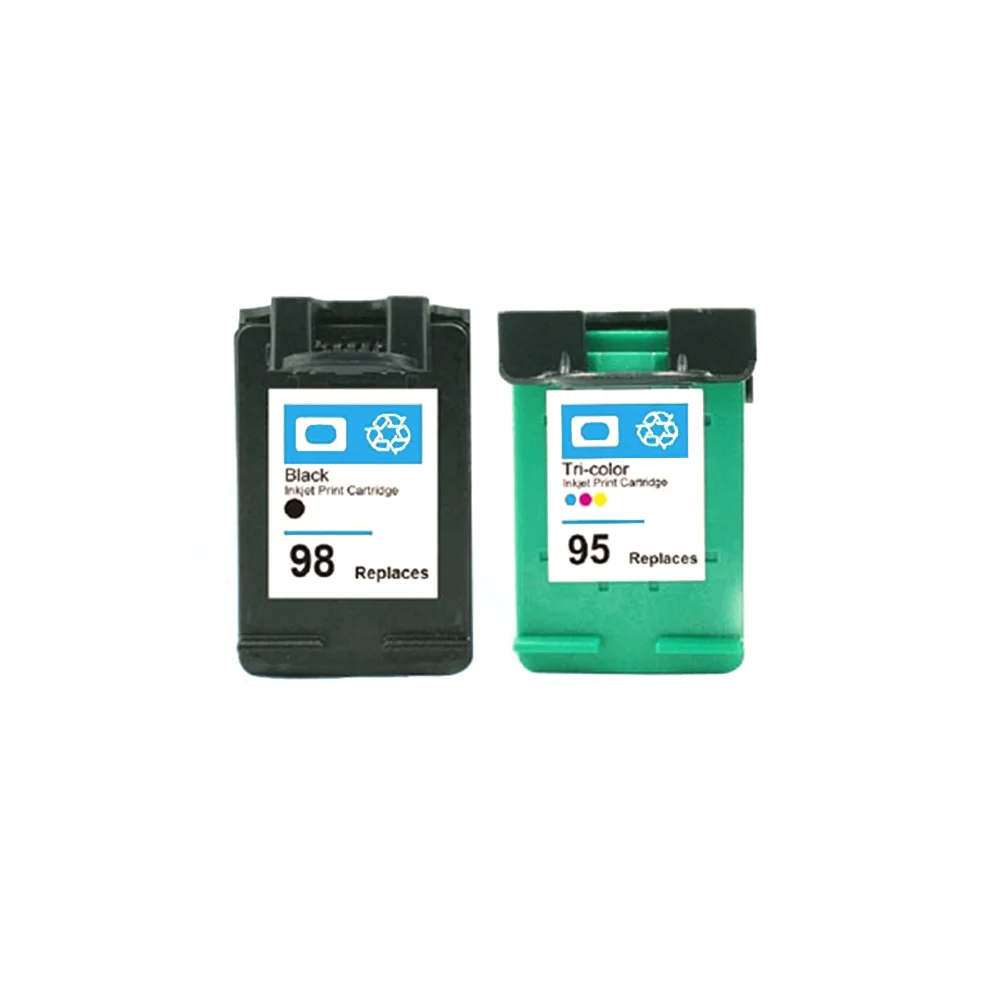 Совместим с чернильным картриджем hp98 для 98 95 Photosmart C4100 C4110 C4140 C4183 C4188 D5160 2570 2575 2575v