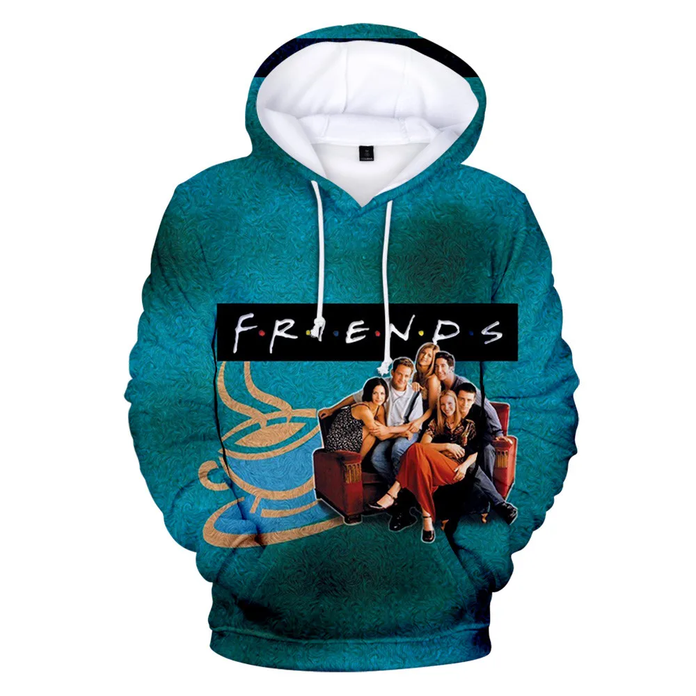 

Friends 3D Print Hoodies Men Women Fashion Sweatshirt Long Sleeve Harajuku Unisex Hooded Design TV Friends 3D Hoodie Pullovers