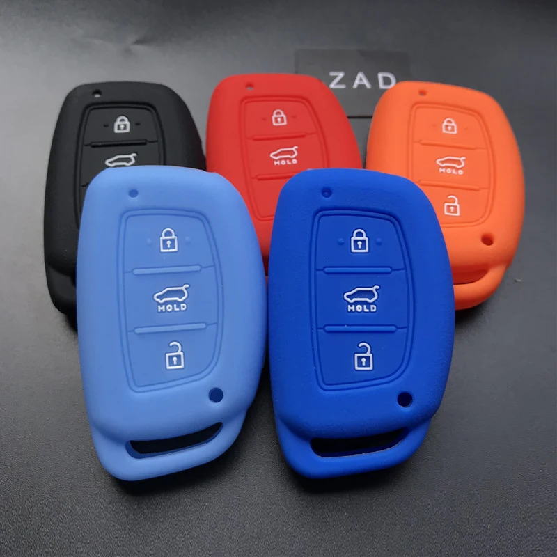 ZAD силиконовый резиновый чехол для автомобильного ключа защитный hyundai Tucson Elantra