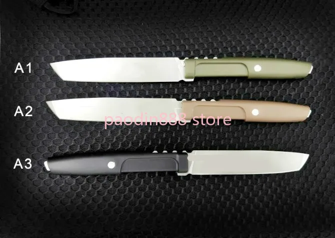 Прямой нож Exr 9 моделей лезвие D2 ручка из нейлона и стекловолокна фиксированное