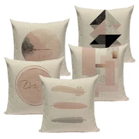 case geometric pillow cushions for sofa decorative 45cmx45cm square decorative pillows cushion cover custom throw pillows
