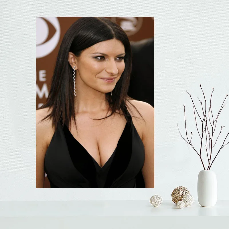Горячая Распродажа персонализированный постер Laura Pausini украшение для дома модный