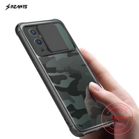 rzants for oneplus 9 oneplus 9 pro case hard camouflage lens lens protection slim crystal clear cover