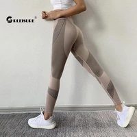 chrleisure fitness yoga pants seamless sports leggings energy gym women legging high waist push up workout running sportswear